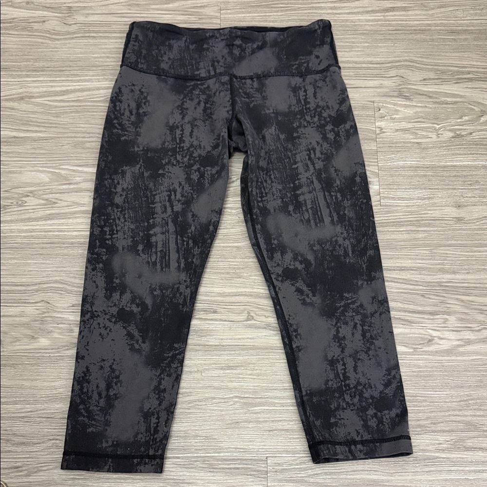 Lululemon Align Legging with Pockets Diamond Dye Pitch Grey Graphite Grey Size 6